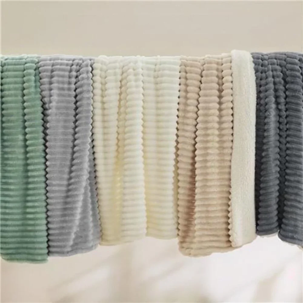 NEW West Elm Boho White Knit Sherpa Ultra Soft Throw Blanket Bedding - 60